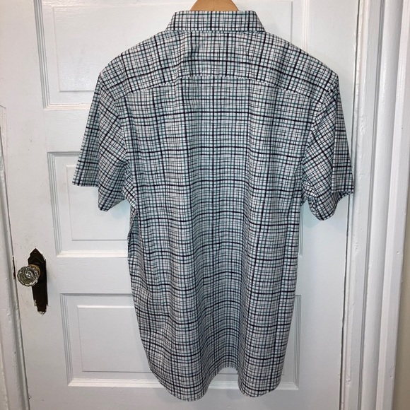 NWT MICHAEL KORS Button Up Shirt Short Sleeve XXL​ - Picture 6 of 11